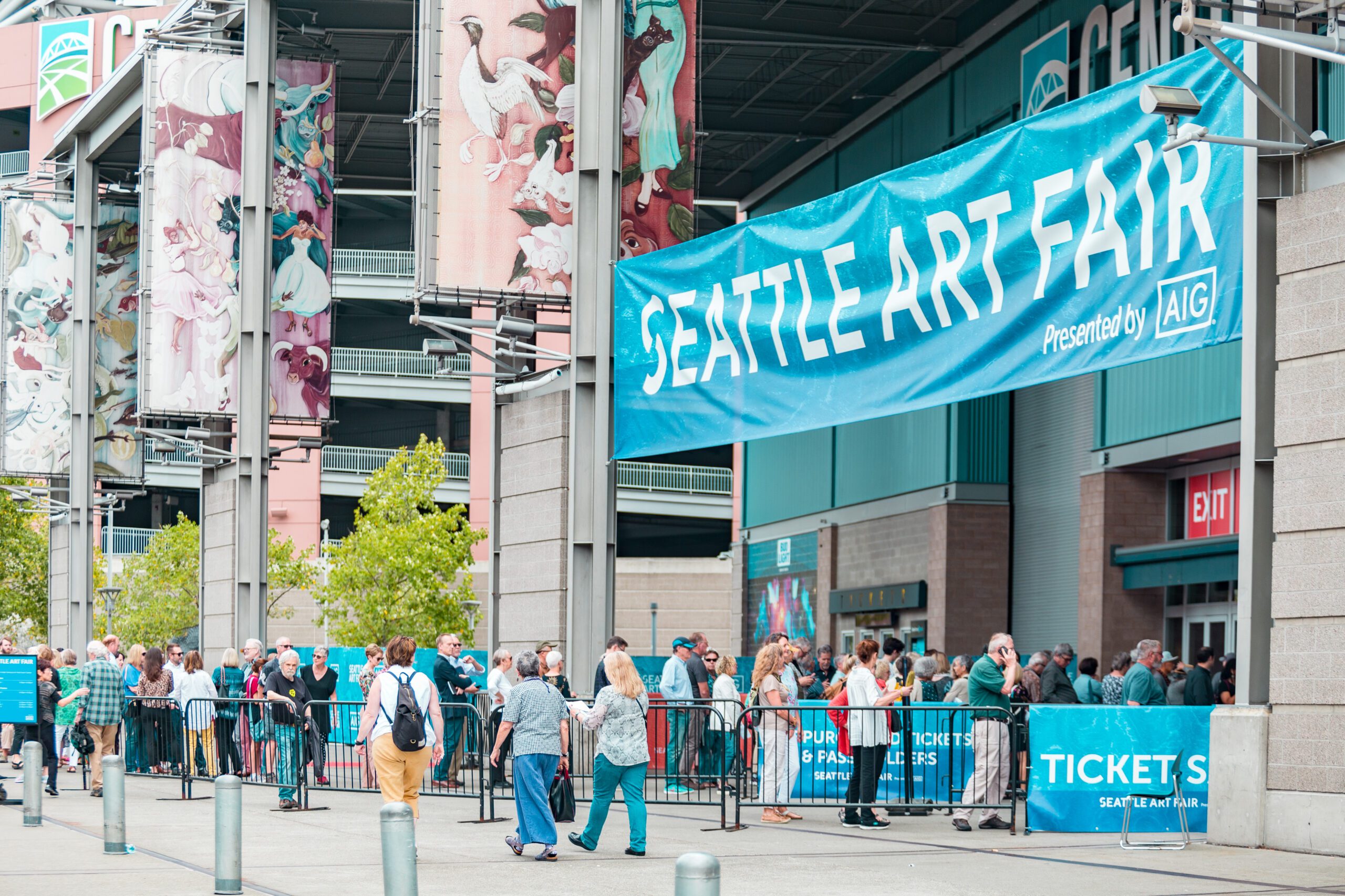 seattle art fair stand