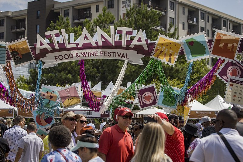 atlanta food & wine festival stand