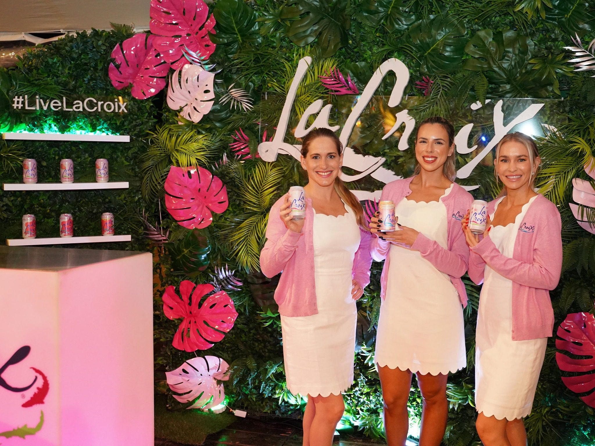 LaCroix stand at a21 event