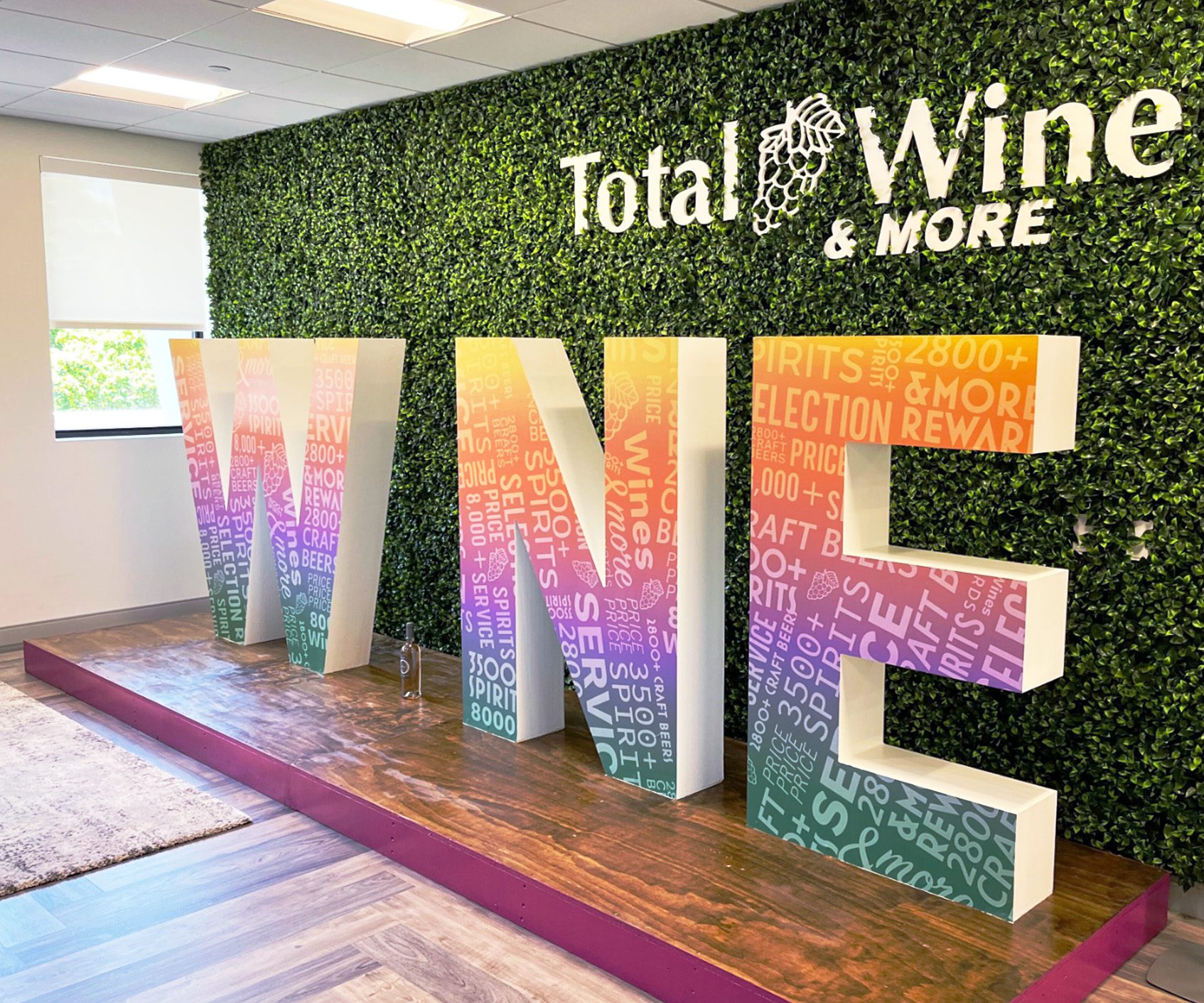 total wine standing logo